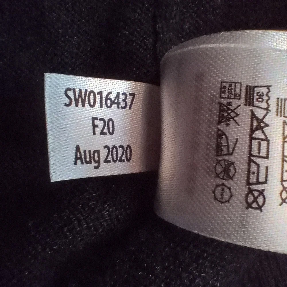 Smartwool Sparwood Crew Neck Pullover Sweater Charcoal Gray K Mens Size L‎ Large